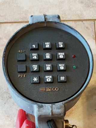 Vintage Beco 1011 Button - Dial Lineman 