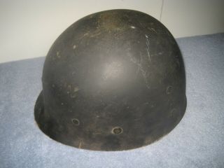 Vintage World War 2 Wwii Helmet Liner.  Found In A Trunk In An Old Barn