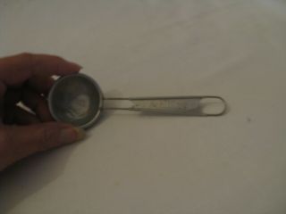 Schilling Spice 6 " Vintage Spoon Scoop Aluminum