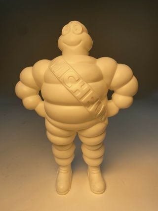 Vintage 1981 Michelin Man 12 1/2 " Plastic Figure Made In France In Great Cond.