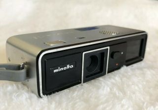 Vintage Minolta - 16 Model P,  Takes 16mm Film,  Micro/spy Camera Rokkor Lens 3.  5/25
