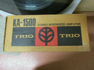 Vintage Trio - Kenwood Ka - 1500 Setero Integrated Amplifier