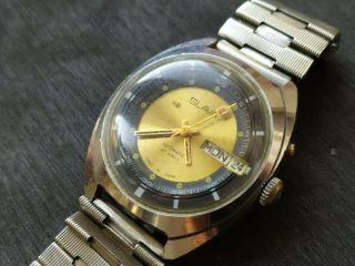 Serviced Vintage Soviet Watch Slava Automatic 27 Jewels Made In Ussr