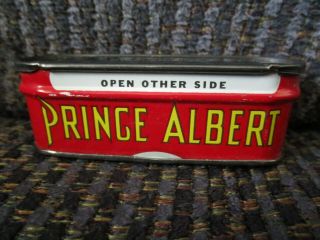 Vintage Small Prince Albert Tobacco Tin Ch On Top 1 Inch Tall 3 Inches Wide