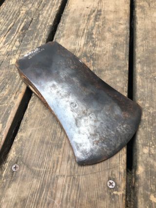 OLD VINTAGE ANTIQUE TOOLS AXE HATCHET TRUE AMERICAN MANN WOODWORKING CHISEL 2