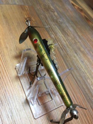 Vintage Fishing Lure Scarce Pflueger Live Wire Small Size Tough Old Bait 2
