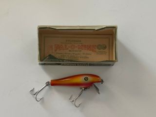 Vintage Pflueger Pal - O - Mine 5073 Rainbow 2 - 3/4” Minnow