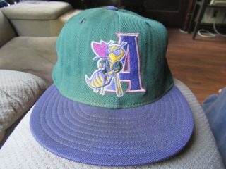 Vtg Augusta Greenjackets Era Pro Model Hat Cap Usa Made 100 Wool 7 - 1/2 "