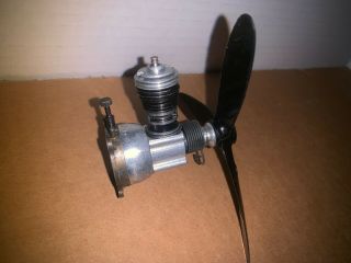 1 Vintage Small Cox Rc Airplane Engine Motor Spring Start Smooth
