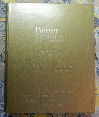 Vintage Better Homes And Gardens Cook Book Cookbook 1965 Souvenir Edition