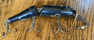 4 Vintage Creek Chub Pikie Fishing Lures With Triple Hooks C.  C.  B.  Co. 3