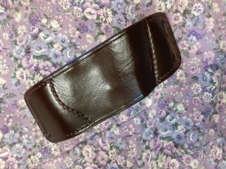Vintage Don Hume No.  11 Brown Leather 1911 Belt Holster