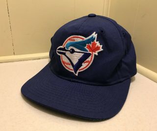 Retro Vtg Toronto Blue Jays Baseball Cap Starter 80’s 90’s Hat Old Logo Adult