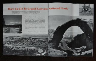 Santa Fe Railway 1941 Grand Canyon Arizona Outings - AT&SF 2