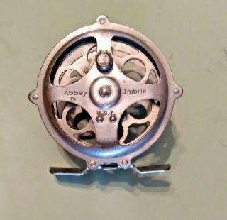 Vintage Abbey - Imbrie U.  S.  A.  Fly Fishing Reel