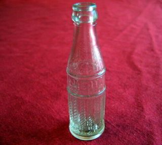 Vintage Miniature Embossed Nehi Beverages Soda Bottle