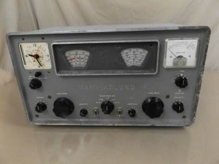 Vintage Hammarlund Hq - 100c Vintage Ham Radio Receiver W/ Clock