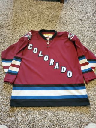Colorado Avalanche Large 3rd Alternate Wordmark Koho Nhl Vintage Jersey