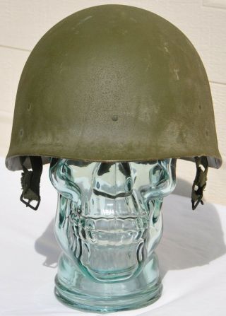 Vintage Vietnam War Us Military M - 1 M1 Helmet Liner Old Vintage Army Marines Vtg