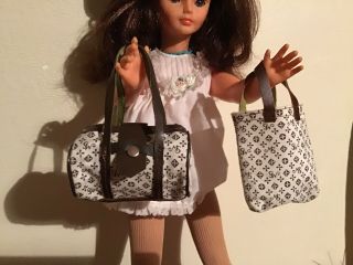 PoupÉe Cathie Bella / Vintage Bags Doll