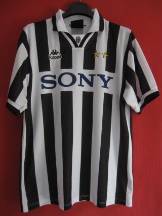 Maillot Juventus Kappa Sony Vintage 1995 Shirt Juve Calcio Football