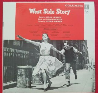 Vintage Nm Lp Jerome Robbins " West Side Story " Chita Rivera Columbia Ol 5230
