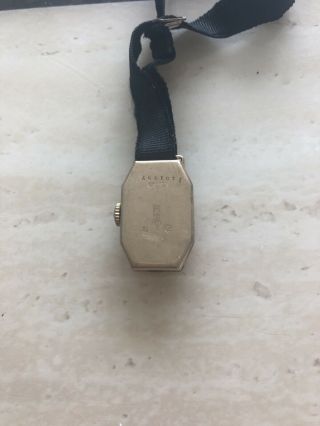 Antique 9 Ct Gold Watch Spare/repair 3