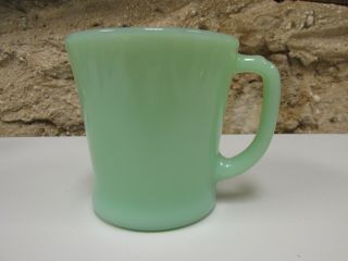 Gc6 Vintage Fire King Jadeite Coffee Tea Mug Cup D Handle Kitchen Antique