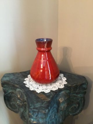 Vintage Blue Mountain Pottery Vase 7 3/4 