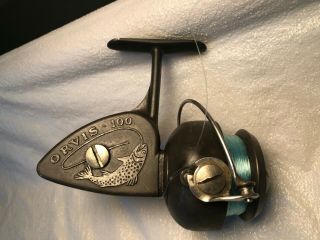 Vintage Orvis 100 Spinning Reel,  Made In Italy