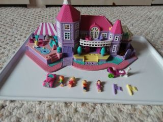 Vintage 1994 Polly Pocket Light Up Magical Mansion Rare With Lights