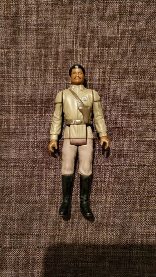 Vintage Star Wars Figure - Lando Calrissian General Pilot - 1985 Potf Last 17