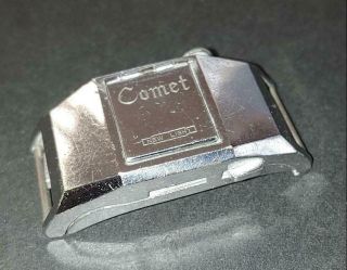 Vintage - Circa 1950 Comet Light Wristwatch Petrol Pocket Lighter Japan