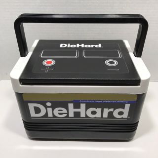 Vintage Igloo Die Hard Battery Cooler / Ice Chest