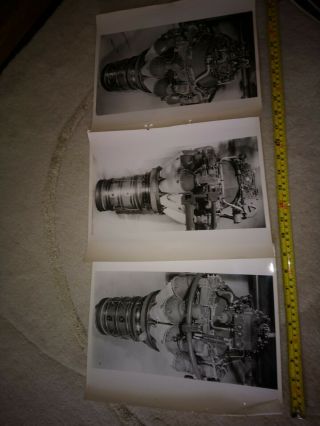 Rolles Royce Stamped Jet Engine Photographs 1948