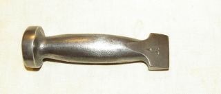 Vintage Leatherworkers Tool Palm Closing Hammer Cobbler Leather George Barnsley