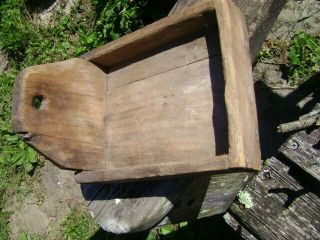 Antique Primitive Wall Soap Dish,  Just Found