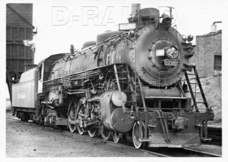 8ee855 Rp 1952 Denver Rio Grande Western Railroad 4 - 8 - 4 Loco 1700 Pueblo Co
