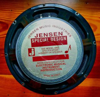 Jensen C12k Vintage Ceramic 12 " 100 - Watt 8ohm Guitar Speaker