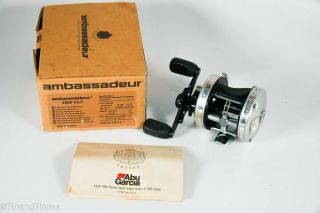 Vintage Abu Garcia Ambassadeur 5500 Cl - 3 Papers Antique Fishing Reel Dm7