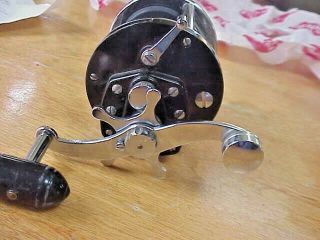 VTG PENN 10 MAG TUNED LEVEL WIND FISHING TROLLING REEL - BOX - PAPERS - WRENCH - LUBE 2