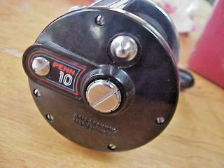 VTG PENN 10 MAG TUNED LEVEL WIND FISHING TROLLING REEL - BOX - PAPERS - WRENCH - LUBE 3