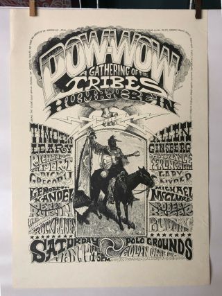 A Gathering Of The Tribes 1967 Human Be - In Event (pow - Wow) Poster14x20