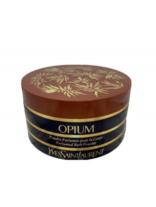 Opium Perfumed Body Dusting Bath Powder Vintage 6 Oz