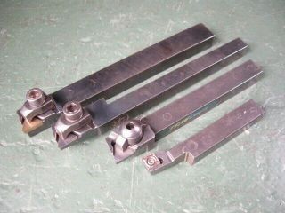 Old Vintage Machining Tools Machinist Small Lathe Tool Holders W/carbide