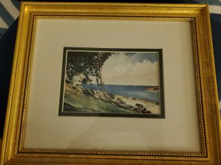Winslow Homer (1836 - 1910) North Road,  Bermuda 1900 Watercolor & Pencil Print