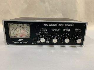 Vintage Mfj Deluxe Versa Antenna Tuner Ii Model Mfj - 949c (a15)