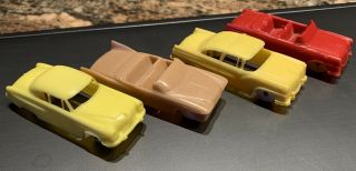 Vintage 1950’s F&f Cereal Premium Toy Cars - Ford Plymouth