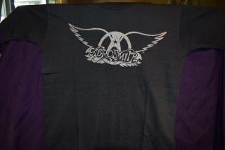 Vintage Aerosmith Concert T - Shirt Size Medium