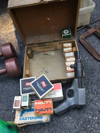 Vintage Remington 476 22cal Powder Stud Driver,  8 Boxes 22 Loads & 7 Box More